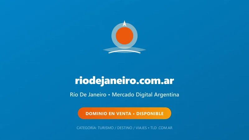 Identidad gráfica y activo digital para Río De Janeiro en Argentina